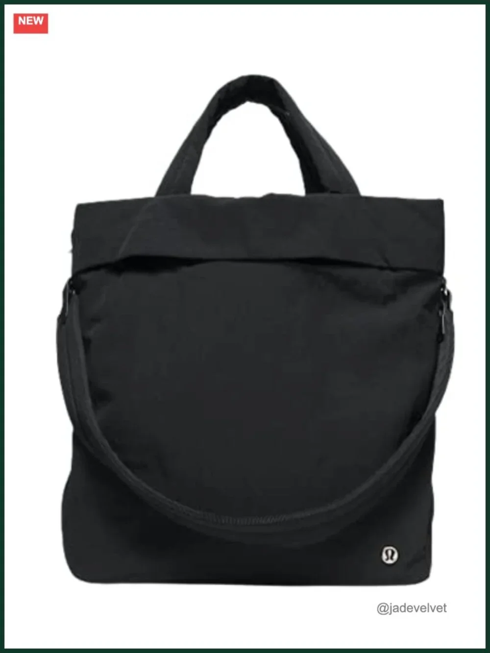 On My Level Bag 19L Nylon Crossbody Tote